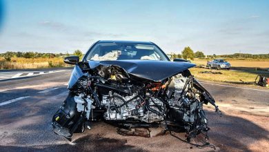 Rozbił toyotę wartą 30 tys. euro, którą wcześniej ukradł (fot.policja.pl)