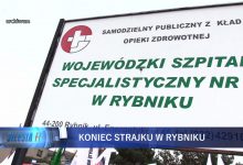 Rybnik: Strajk zakończony! Wojewódzki Szpital Specjalistyczny nr 3 w Rybniku funkcjonuje normalnie [WIDEO] (fot.mat.TVS)