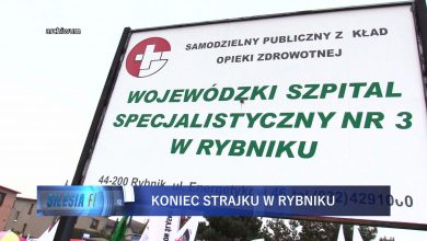 Rybnik: Strajk zakończony! Wojewódzki Szpital Specjalistyczny nr 3 w Rybniku funkcjonuje normalnie [WIDEO] (fot.mat.TVS)