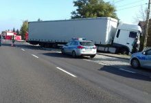 Zderzenie ciężarówki z micrą [FOTO] Nie żyją dwie kobiety (fot.Policja Łódzka)