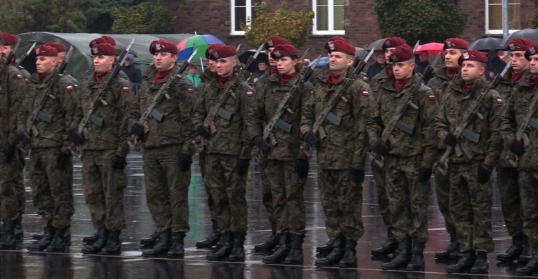 Terytorialsi złożyli przysięgę. Gliwice mają 59 żołnierzy Wojsk Obrony Terytorialnej