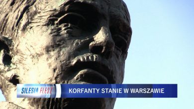 Wieloletnie starania przyniosły skutek. Odsłonięcie pomnika Wojciecha Korfantego w Warszawie (fot.mat.TVS)