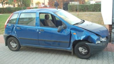 Ukradł auto, żeby dojechać do dziewczyny. Po drodze dachował, ale i tak dojechał (fot.Policja Wielkopolska)