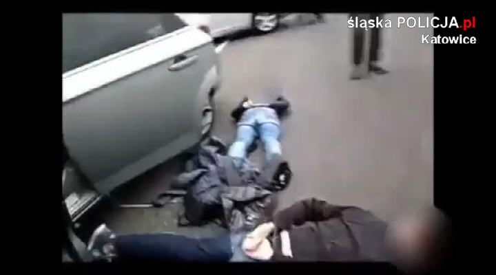 Katowice: akcja jak z filmu! [WIDEO, ZDJĘCIA] Policjanci rozbili gang złodziei samochodów (FOT. KWP Katowice)