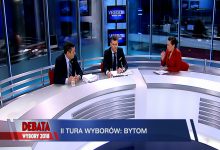 Debata Prezydencka Bytom. O fotel prezydenta powalczą tu 4 listopada Damian Bartyla i Mariusz Wołosz. Dzisiaj walkę na argumenty stoczyli w Telewizji TVS