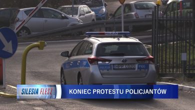 Protest policjantów zakończony. Jest porozumienie między związkami zawodowymi a MSWiA [WIDEO] (fot.mat.TVS)