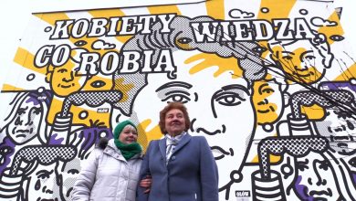 To prawdziwa bohaterka Katowic! Jolanta Wadowska-Król ma swój mural!