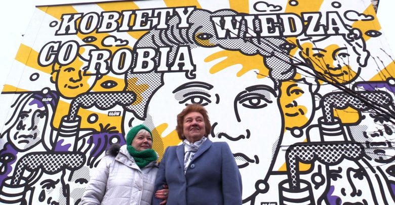 To prawdziwa bohaterka Katowic! Jolanta Wadowska-Król ma swój mural!