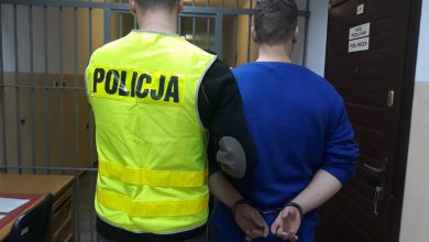 Policjanci zatrzymali mężczyzn, którzy obrzucili jajkami pomnik Jana Pawła II (fot. Policja Wielkopolska)