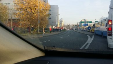 Katowice: Wypadek na skrzyżowaniu Sokolskiej i Chorzowskiej. Są ranni. Ogromny korek na DTŚ w stronę centrum