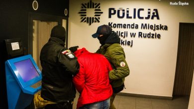 Sceny niczym z filmu grozy w Rudzie Śląskiej. 34-latek chciał oszpecić swoją byłą dziewczynę (fot.Śląska Policja)