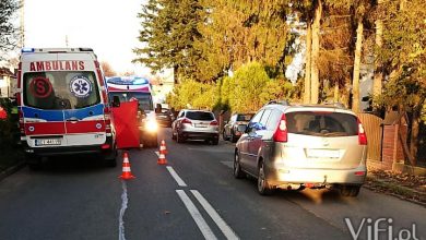 Śląskie: Śmiertelny wypadek w Strumieniu. Nie żyje 69-letnia kobieta (fot.ViFI)