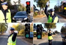 Policja kieruje ruchem przy cmentarzach. Wiecie jak się zachować i co pokazują policjanci?