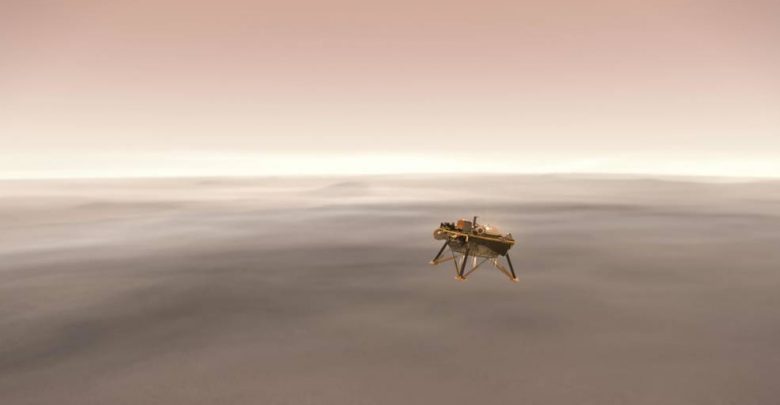 Polski KRET wylądował na Marsie! Sonda InSight przyniesie przełom w badaniu Czerwonej Planety? (fot.NASA)