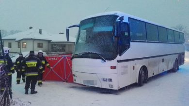 Kierowca autobusu potrącił 11-latka. Chłopiec zmarł (fot.KWP Gdańsk)