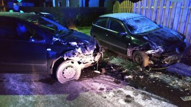 Gliwice: Uciekał przed policją. Porozbijał przypadkowe samochody (fot.KMP Gliwice)