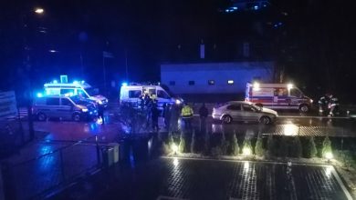 Śląskie: Śmiertelny wypadek w Łanach. Nie żyje 82-letni pieszy (fot.KMP Gliwice)