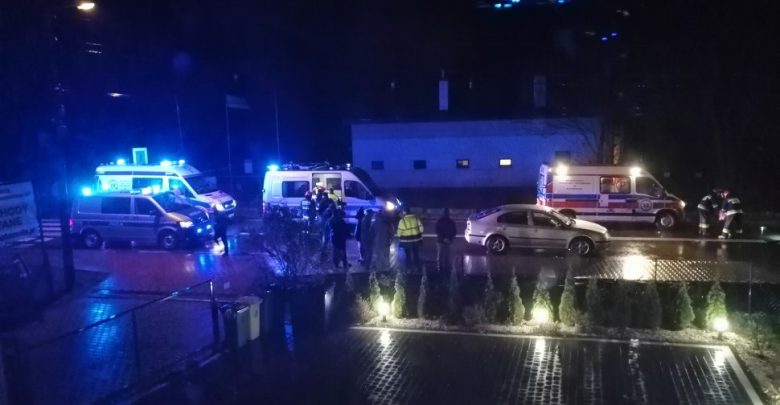 Śląskie: Śmiertelny wypadek w Łanach. Nie żyje 82-letni pieszy (fot.KMP Gliwice)