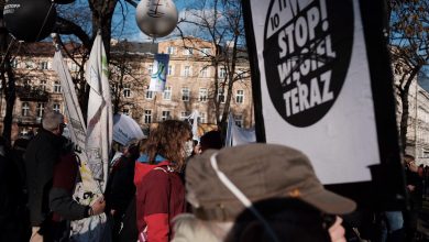 „Węgiel to czarne zło”. Przez Katowice przeszedł „Marsz dla Klimatu” [WIDEO] (fot.Paweł Jędrusik)