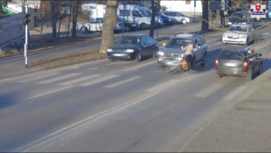 Coś strasznego! Potrącił rowerzystkę i uciekł [WIDEO] Kierowca był pijany