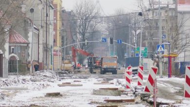 Wszystko wskazuje na to, że remont ul. Jagiellońskiej i Zabrskiej w Gliwicach przedłuży się do 2019 r.(fot.UM Gliwice)