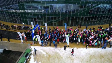 Biegali wokół Arena Gliwice. Ogromny bieg wsparcia dla 27. finału WOŚP!