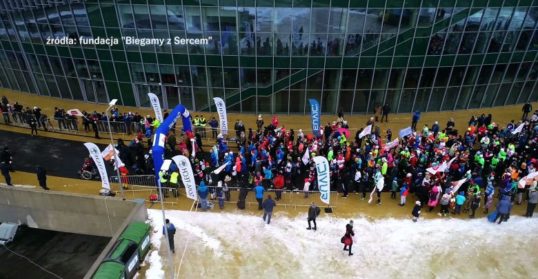 Biegali wokół Arena Gliwice. Ogromny bieg wsparcia dla 27. finału WOŚP!