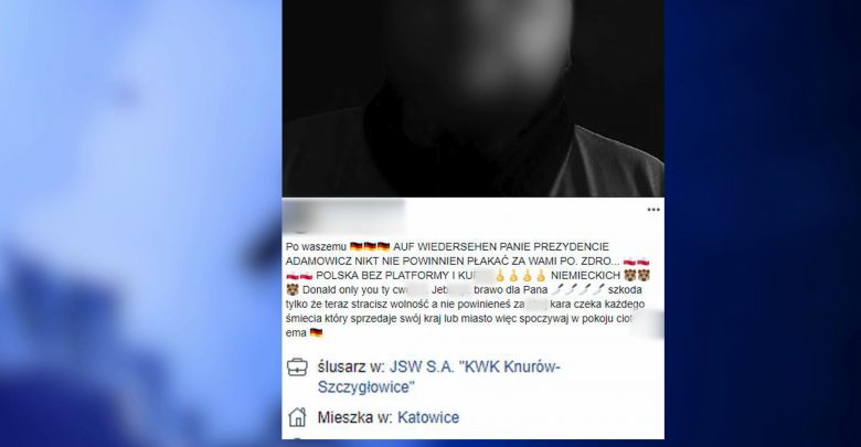 To OBRZYDLIWE! Fala hejtu po śmierci prezydenta Pawła Adamowicza w internecie! Wpisy także ze ŚLĄSKA!