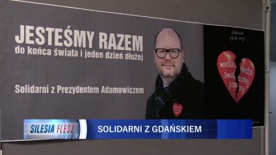 Całe województwo śląskie okazuje solidarność w żałobie po śmierci prezydenta Gdańska, Pawła Adamowicza