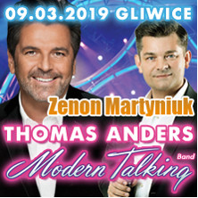 Niespodzianka dla fanów muzyki disco! Zenon Martyniuk i Thomas Anders & Modern Talking Band w Arena Gliwice [BILETY] (fot. Arena Gliwice)