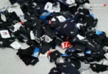 Handlowali podróbkami znanych firm. Zabezpieczono ponad 1500 sztuk odzieży