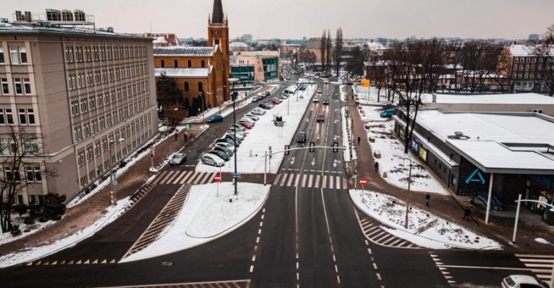 Spore zmiany przy ul. Dworcowej w Gliwicach. Niebawem rozpocznie się kolejny etap dużej miejskiej inwestycji(fot.UM Gliwice)
