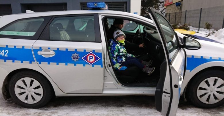 Policja spełniła marzenie niepełnosprawnego Frania. Został policjantem na jeden dzień [WIDEO]