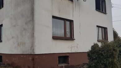 Śląskie: Tragiczny pożar w Kleszczowie. Jeden mężczyzna nie żyje, drugi przebywa na oddziale intensywnej terapii (fot.Śląska Policja)