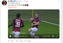 Cieszynka Piątka (fot. twitter acmilan)