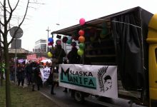 „XI Śląska Manifa”, czyli marsz feministek przez centrum Katowic [WIDEO] (fot.mat.TVS)
