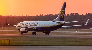 alarm bombowy Ryanair z Katowice Airport