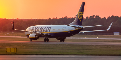 alarm bombowy Ryanair z Katowice Airport