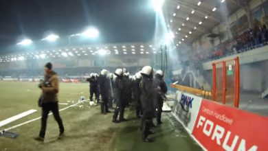 Gliwice: Kolejnych 4 pseudokibiców zatrzymanych. To za derby sprzed roku (źr:youtube)