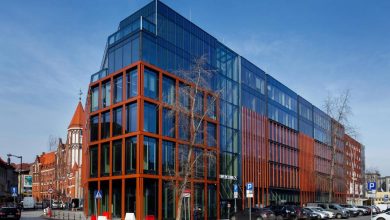 Gliwice zyskały kolejny nowoczesny biurowiec. Właśnie zakończyły się prace przy budowie biurowca przy ul. Dworcowej 25 fot.D.Nita-Garbiec