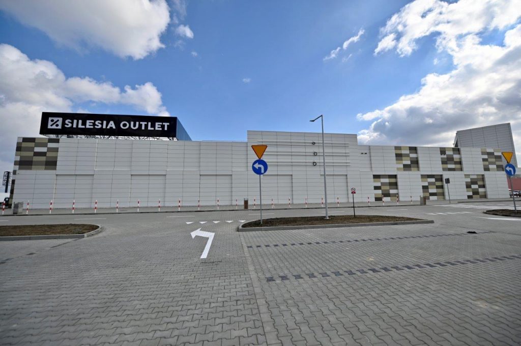 Eko - standardy w Silesia Outlet w Gliwicach [ZDJĘCIA] Budowa dobiega końca