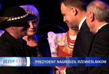 Prezydent Rzeczpospolitej Polskiej Andrzej Duda wziął dziś udział w XXVI Wielkiej Gali Izby Rzemieślniczej w Domu Muzyki i Tańca w Zabrzu