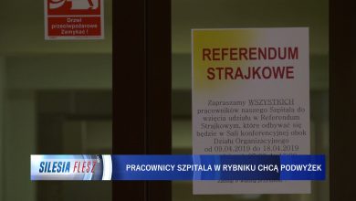 Referendum strajkowe w WSS nr 3 w Rybniku. Związki zawodowe domagają się podwyżek płac [WIDEO] (fot.mat.TVS)