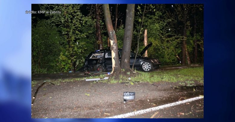 Zabrze: Śmiertelny wypadek na Ofiar Katynia! Za kierownicą Audi pijany kierowca!