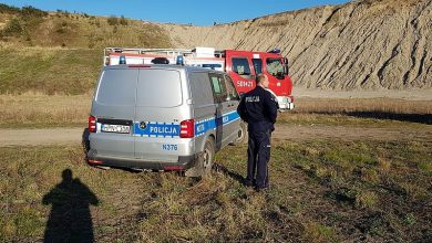 15-latek przysypany na żwirowni. Spacerował z 13-letnim kolegą (fot.Policja Pomorska)