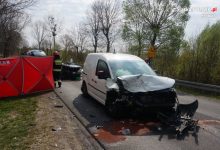 Śląskie: Tragiczny wypadek w Kalei [ZDJĘCIA] Policja szuka świadków (fot. KMP Kłobuck)