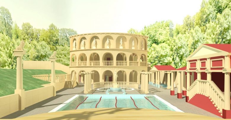 W Czeladzi budują Koloseum! Będzie to największa sauna na świecie (fot. facebook.com/Colosseum Sauna Arena)