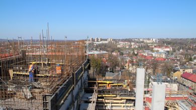 Lądowisko dla śmigłowców powstaje na dachu Szpitala Śląskiego [FOTO] (fot. materiały prasowe)