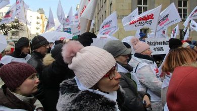 Nie akceptują takiego porozumienia. Związkowcy "Solidarności" w Katowicach domagają się dymisji Proksy