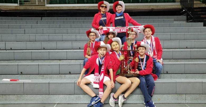 Drużyna SP FILOMATA zdobyła 2. miejsce na światowym finale Odysei Umysłu w Stanach Zjednoczonych (fot.UM Gliwice/Filomata)